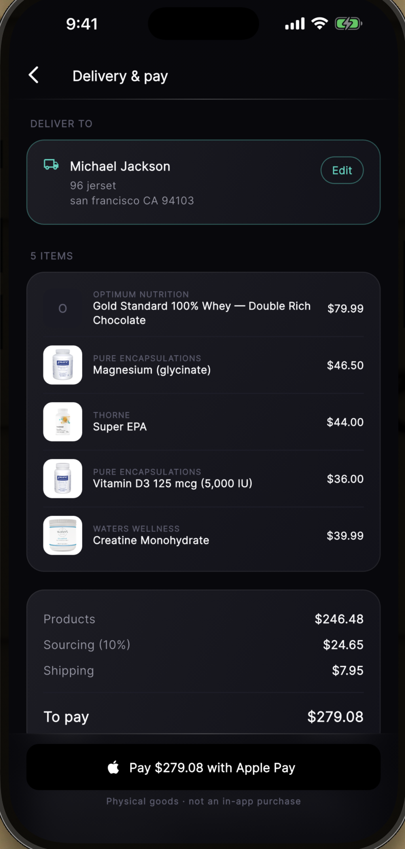 One checkout for your whole stack